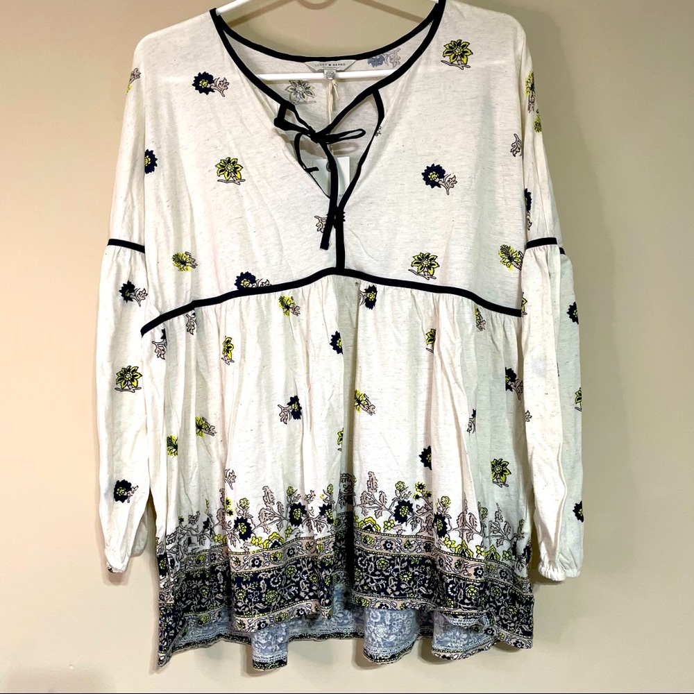 Lucky Brand Peasant Top